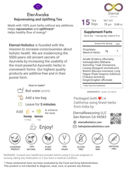 EterAwake - Ayurvedic Rejuvenating and Uplifting Tea
