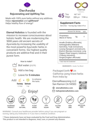 EterAwake - Ayurvedic Rejuvenating and Uplifting Tea