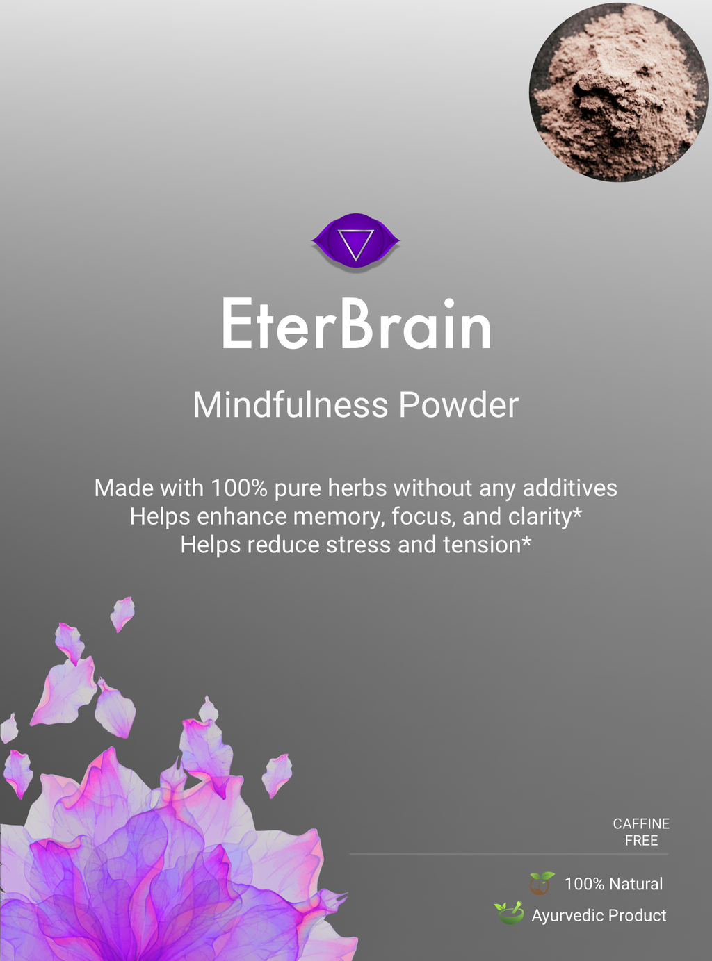 EterBrain - Ayurvedic Mindfulness Powder