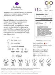 EterBrain - Ayurvedic Mindfulness Tea
