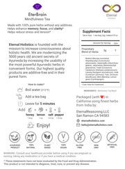 EterBrain - Ayurvedic Mindfulness Tea